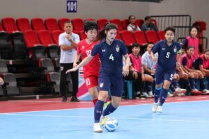 Thai Women’s Futsal Team Triumphs Over Vietnam 3-0: Ready for ASEAN Championship Finals